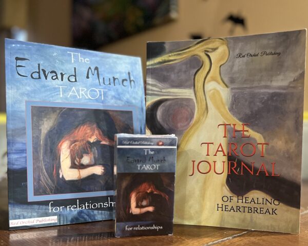 Edvard Munch Complete Set: cards, guide book, and heartbreak journal