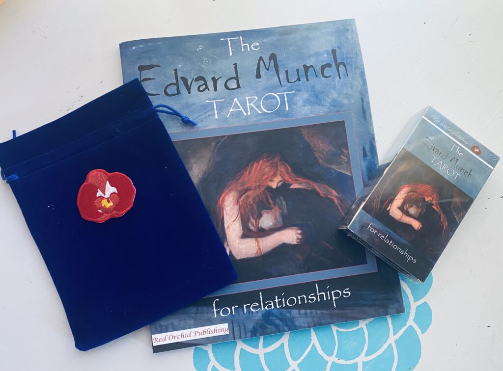 Deck and book package: The Edvard Munch Tarot for Relationships